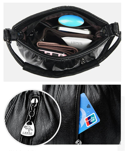 Waverly - Fashionable Multi-Layer Handbag
