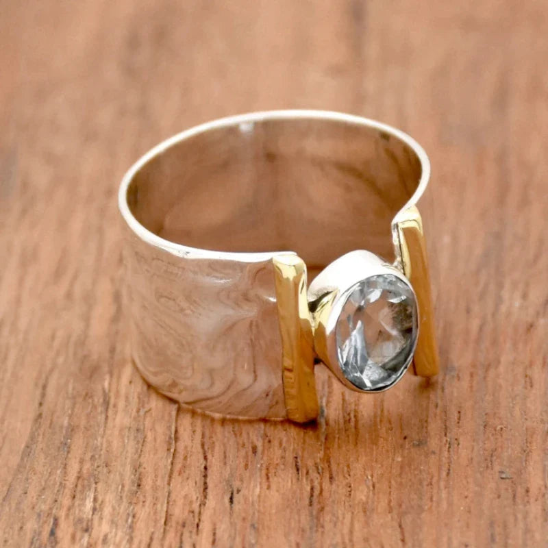 خاتم زركونيا عتيق