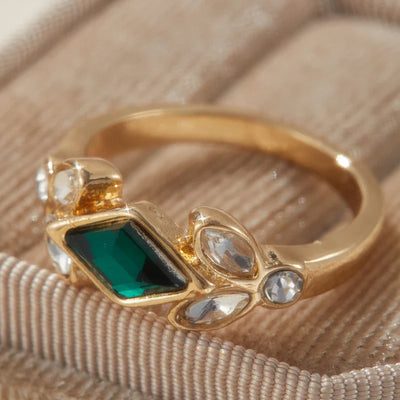 خاتم زيركونيا بسيط