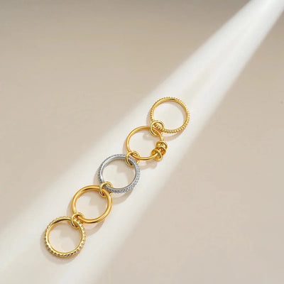 خاتم بليز الماسي المكدس