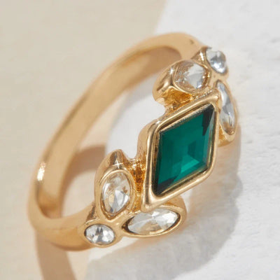 خاتم زيركونيا بسيط