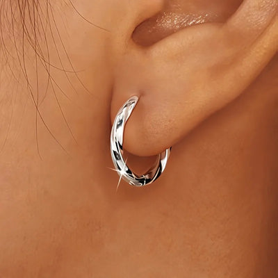 أقراط معلقة هندسية بسيطة