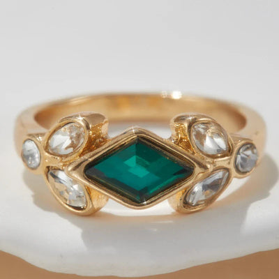 خاتم زيركونيا بسيط