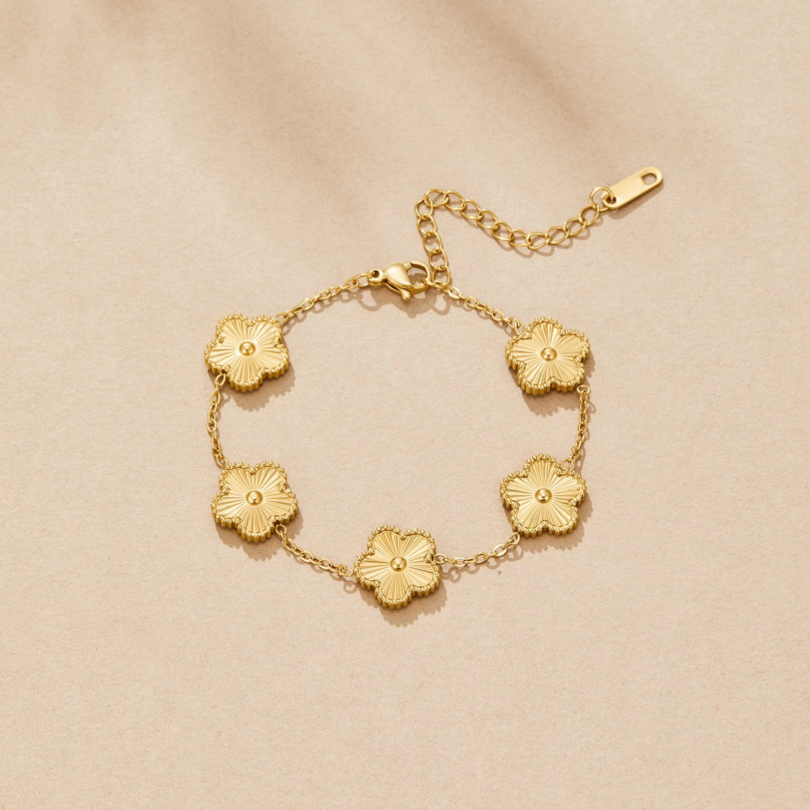golden lucky bracelet