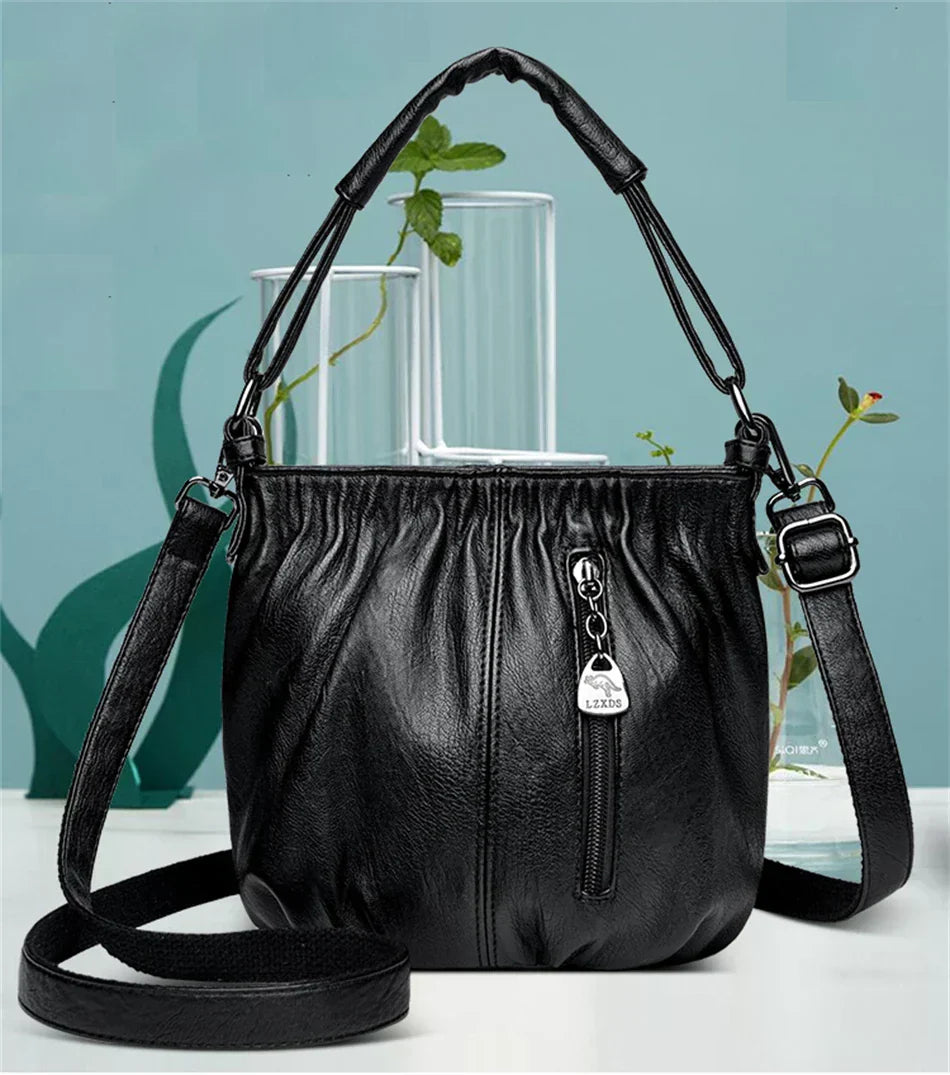 Waverly - Fashionable Multi-Layer Handbag