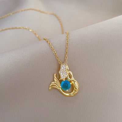 Elora™ Blue Crystal Necklace