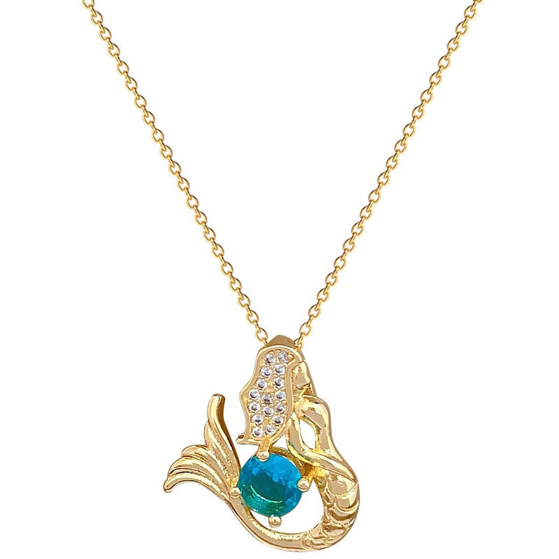 Elora™ Blue Crystal Necklace