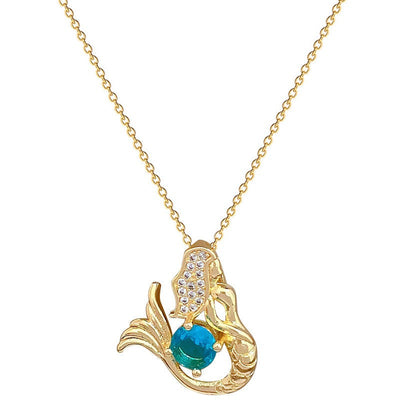Elora™ Blue Crystal Necklace