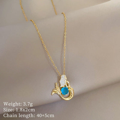 Elora™ Blue Crystal Necklace