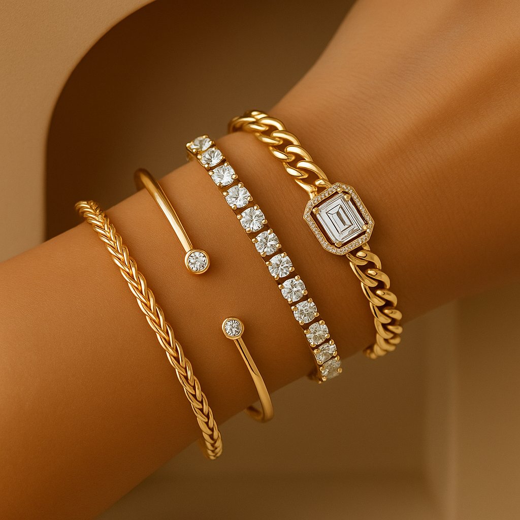 Domitia Calvina Bracelet Collection | Gold