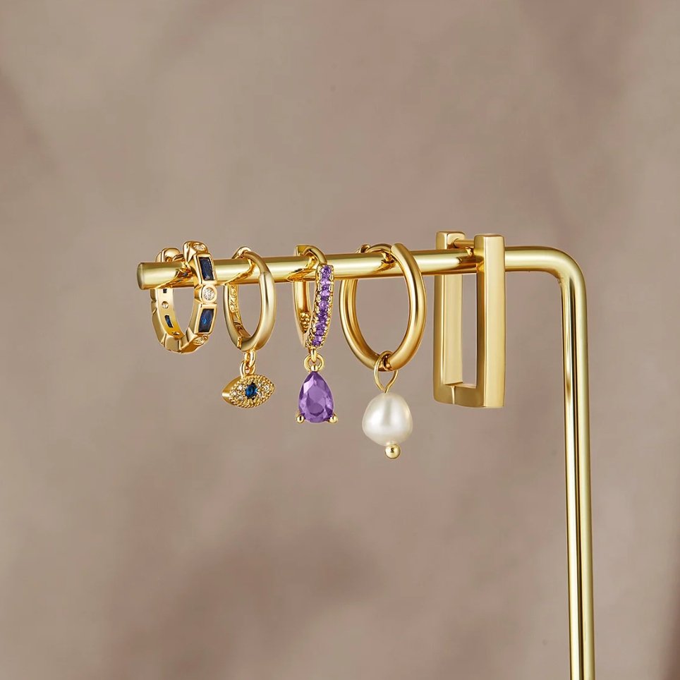 eye drop earrings