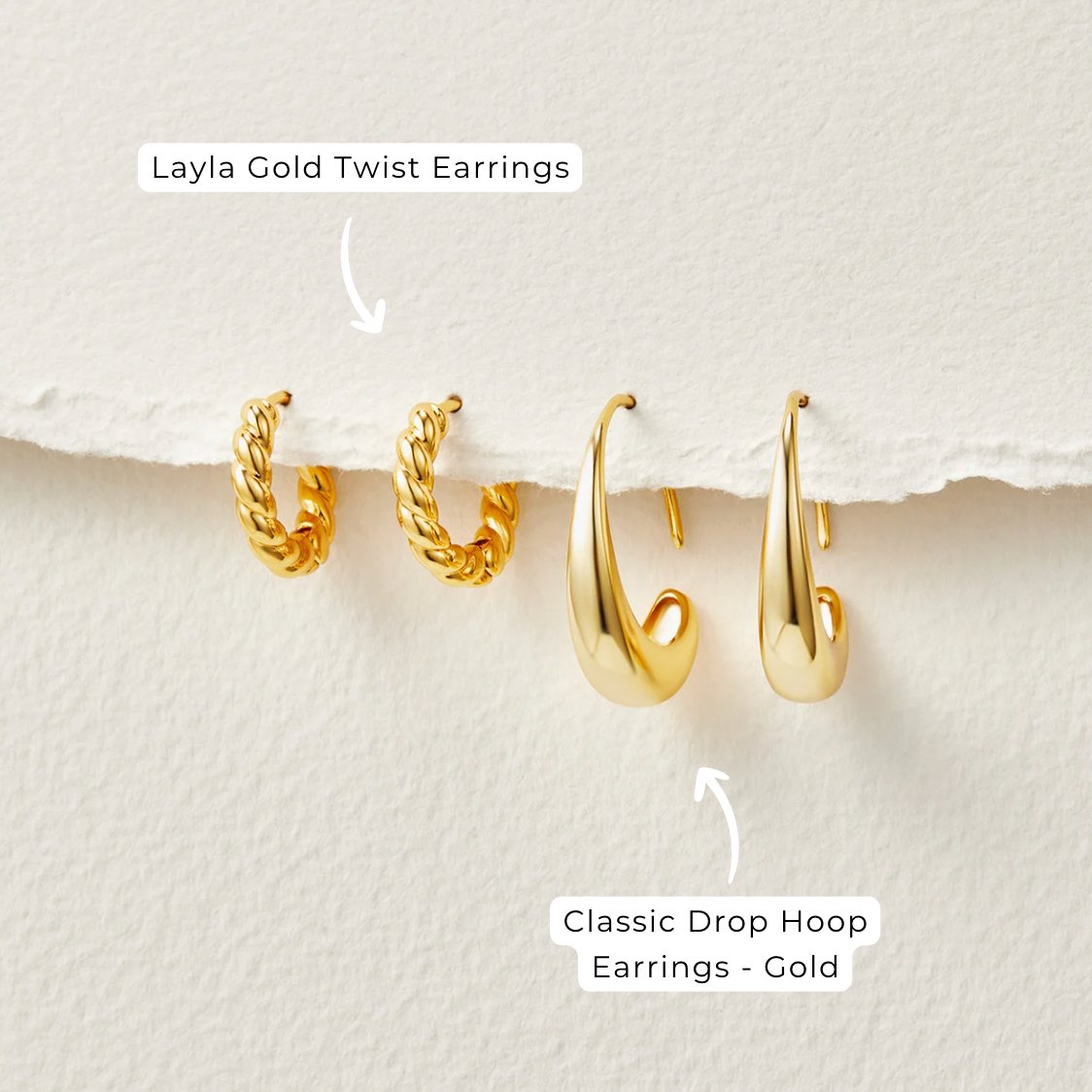 Sina - Qatari Ear Hoops