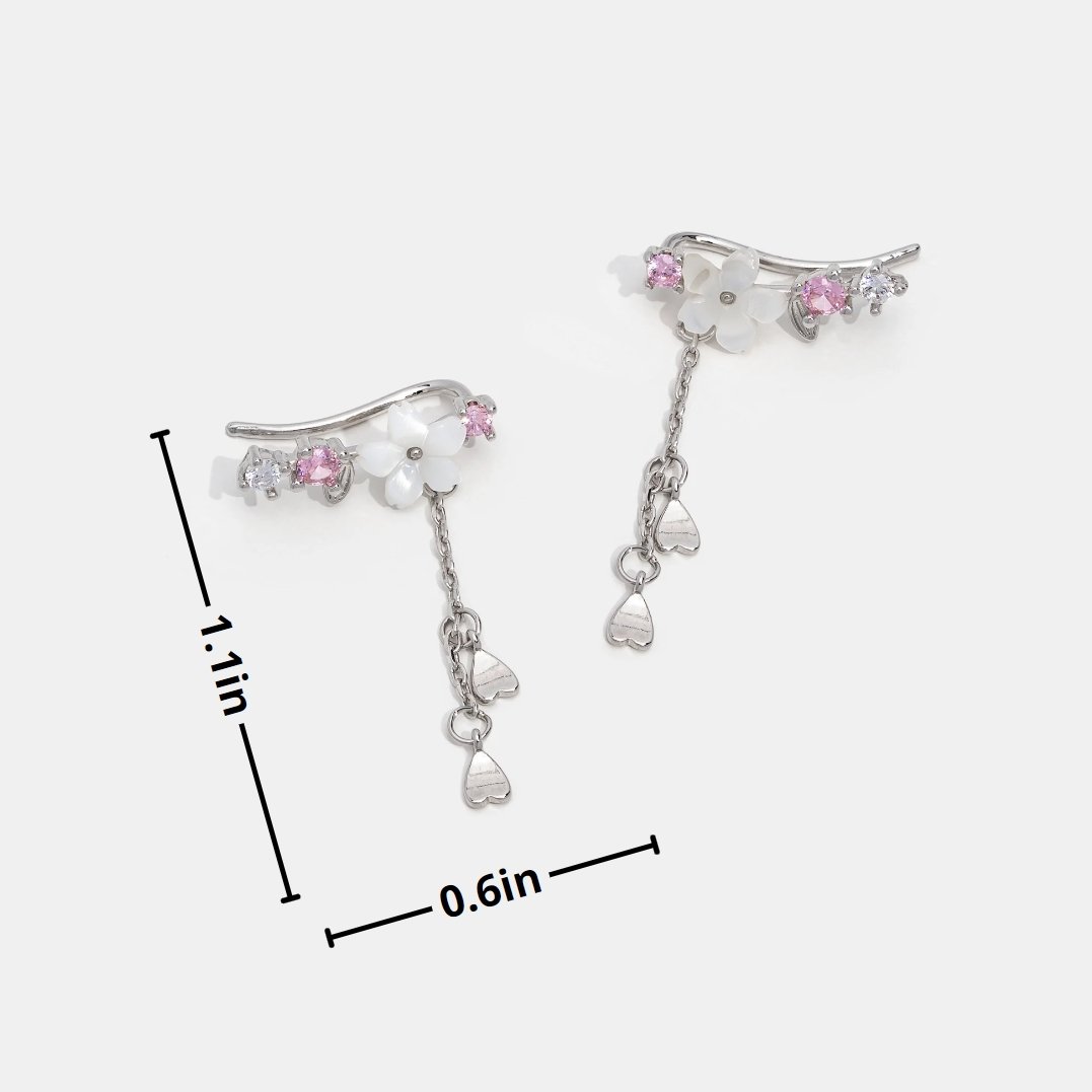 cherry blossom earrings
