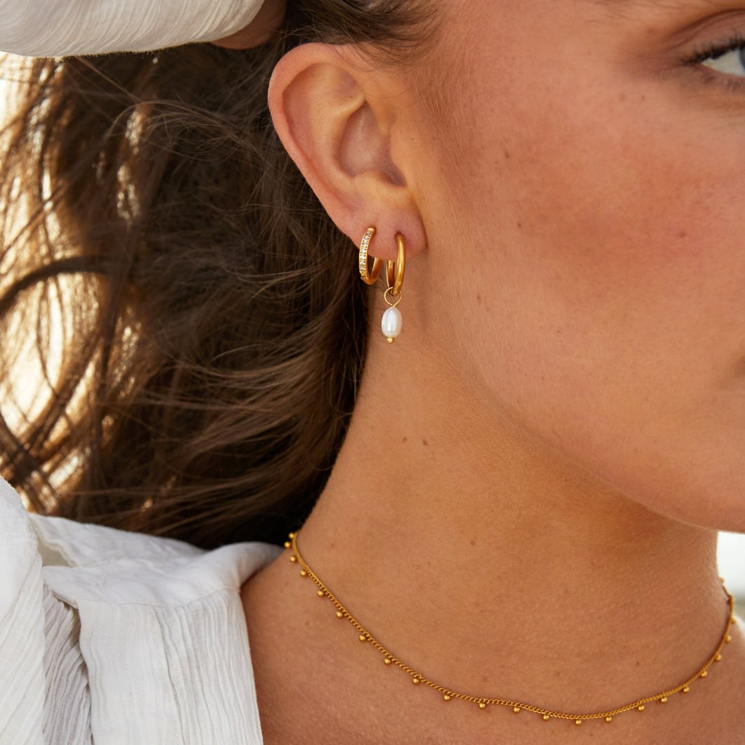 Eternal hoop earrings