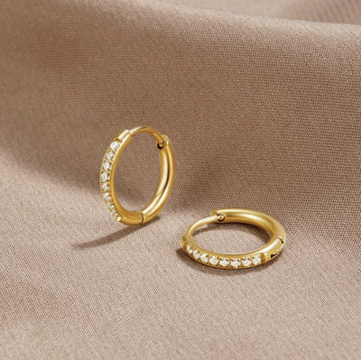 Eternal hoop earrings