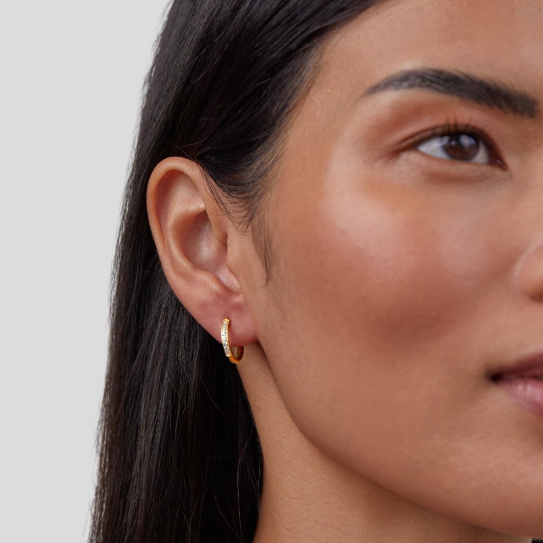 Eternal hoop earrings