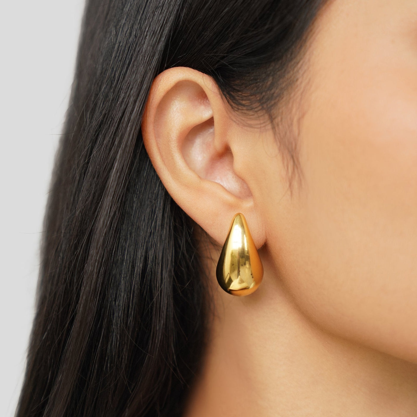 Mom Gold Dangle Earrings