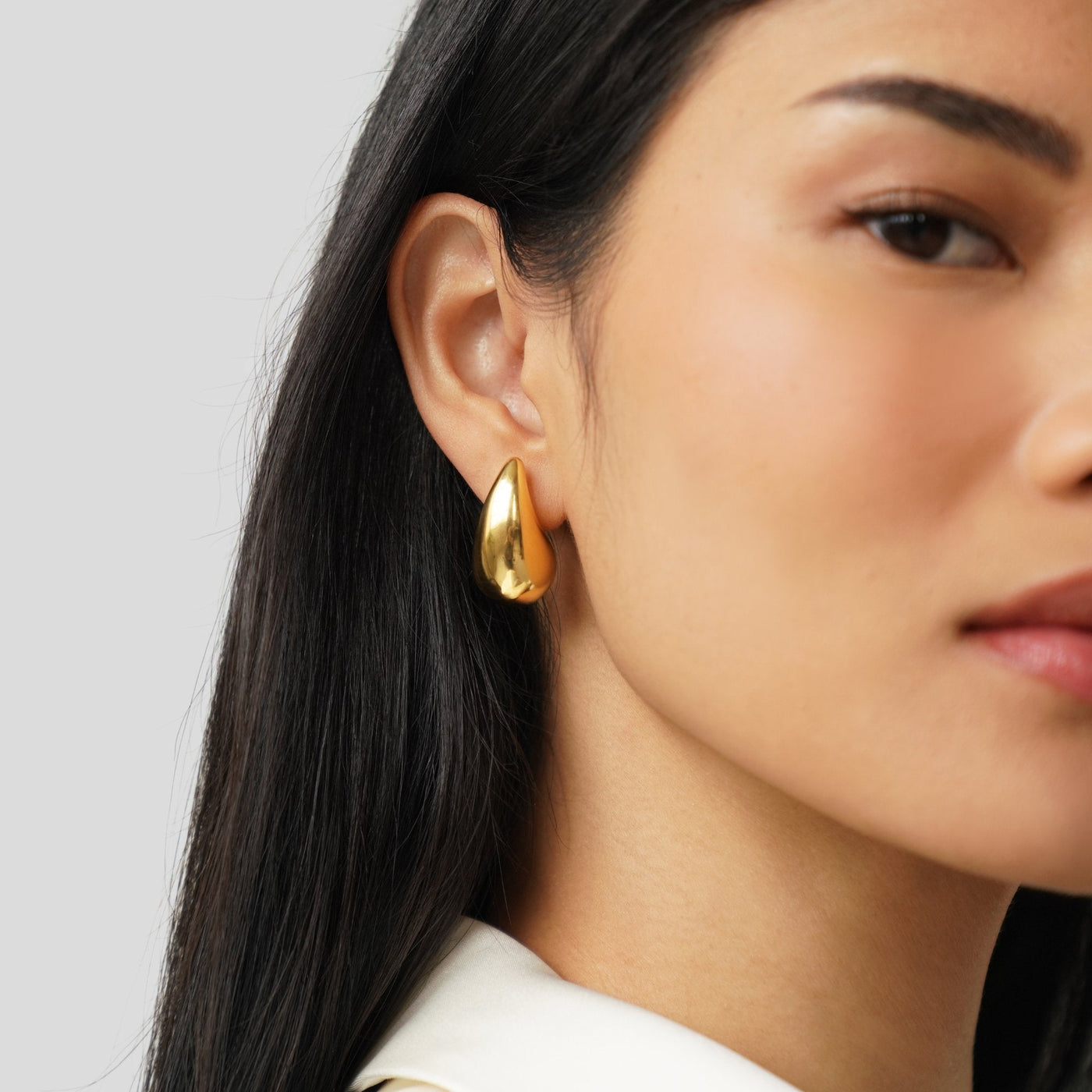 Mom Gold Dangle Earrings