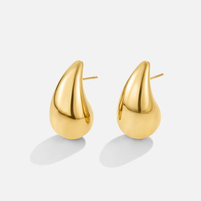 Mom Gold Dangle Earrings