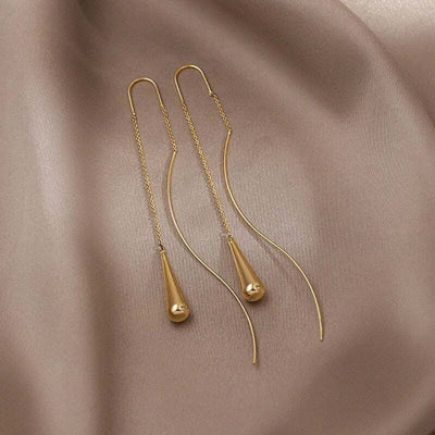 Coatin drop earrings