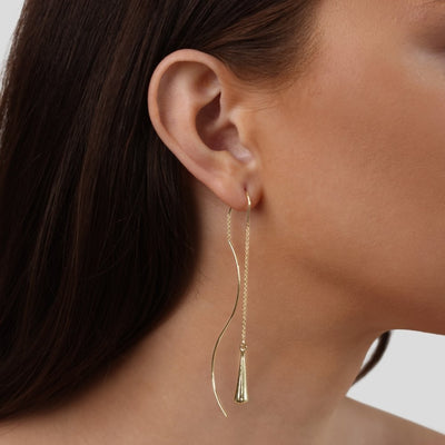 Coatin drop earrings
