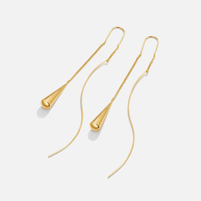 Coatin drop earrings