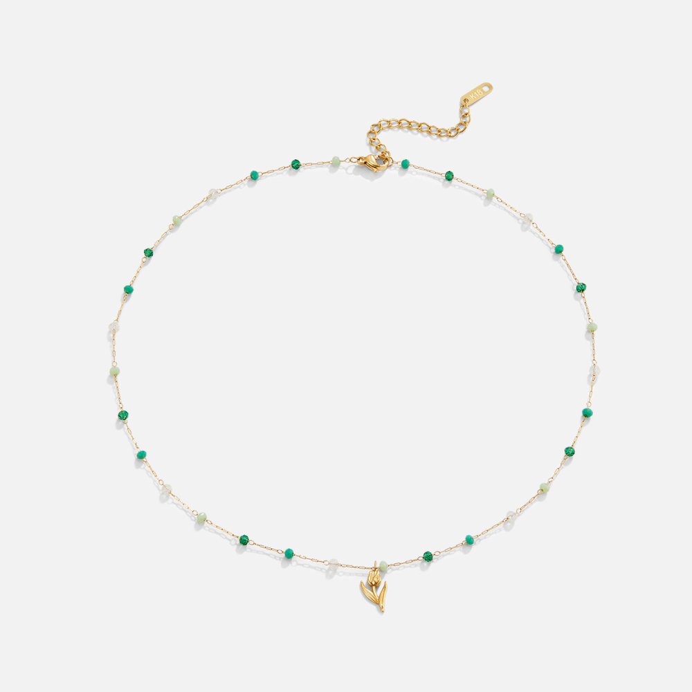 قلادة لؤلؤة غولدن توليب