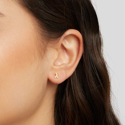 X Graffiti Earring