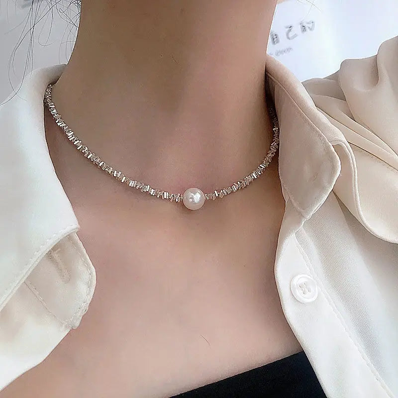 antique pearl necklace