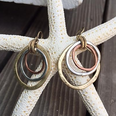 antique gold and silver earrings 
