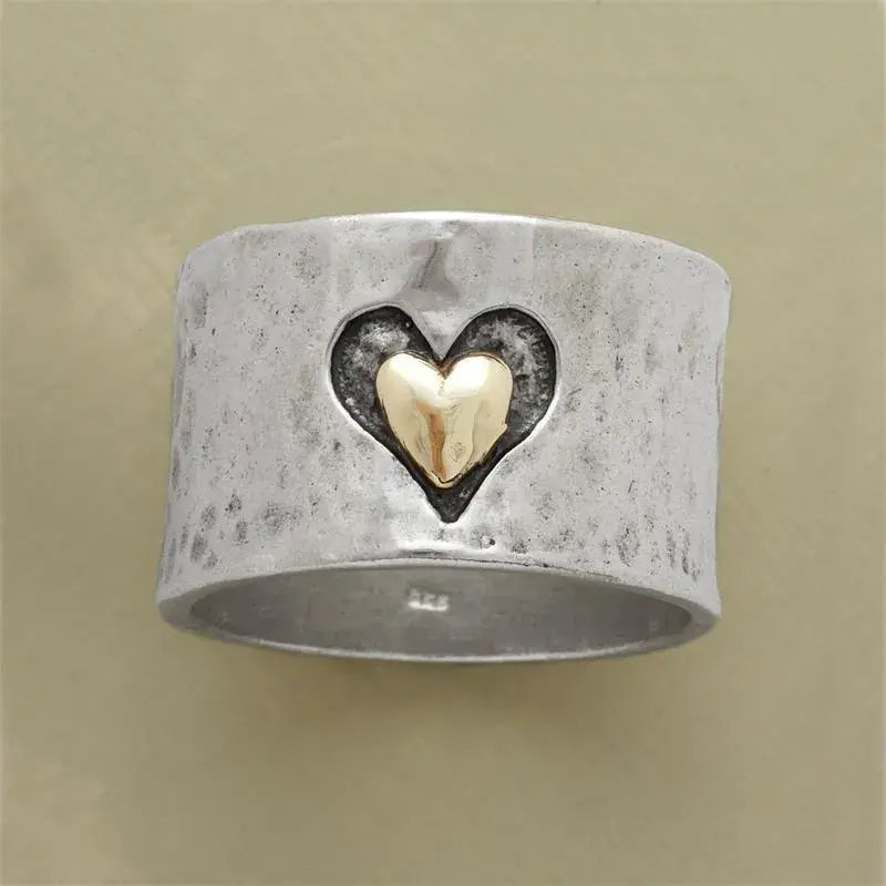 antique heart ring