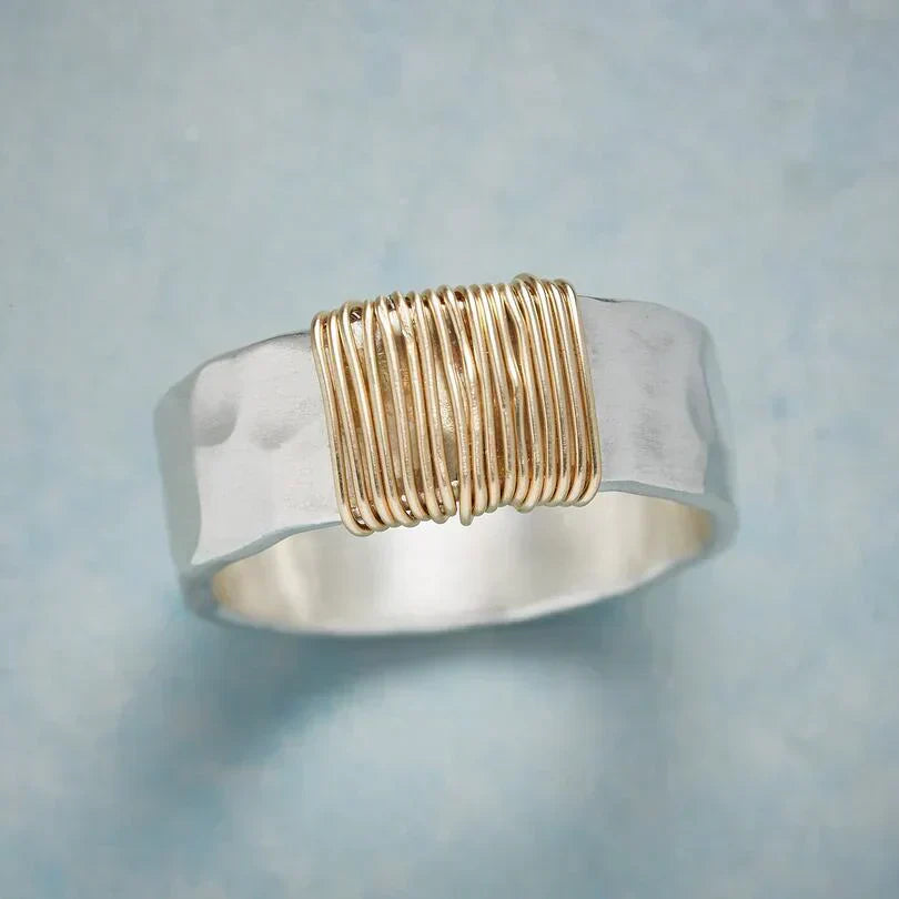 Boho Gold Leopard Ring