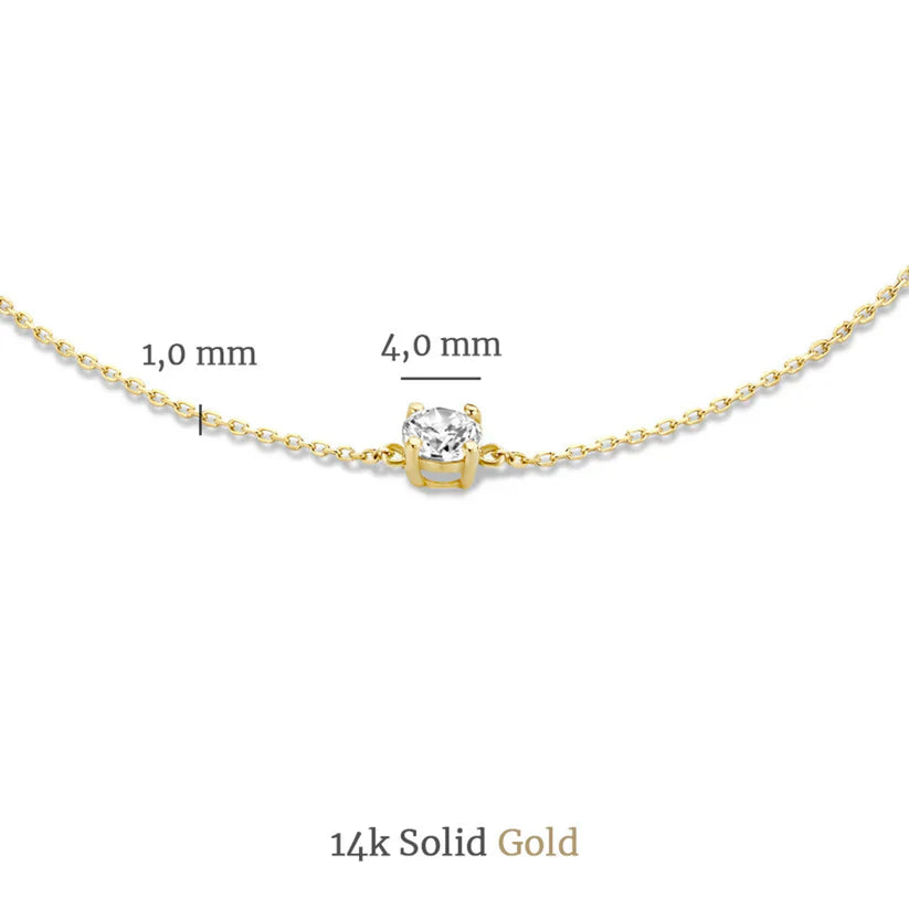 Moissanite Stone Set | Gold