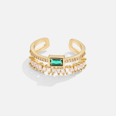 Bliss - Multi-layered crystal ring