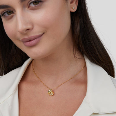 قلادة لؤلؤة لوكا كريستال