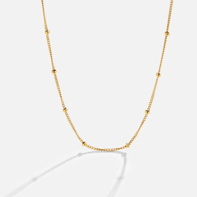 قلادة نيا شيك الذهبية