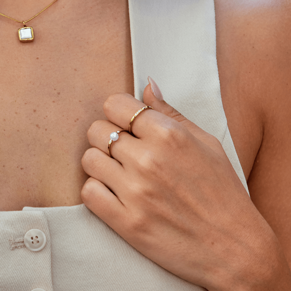 freshwater pearl ring