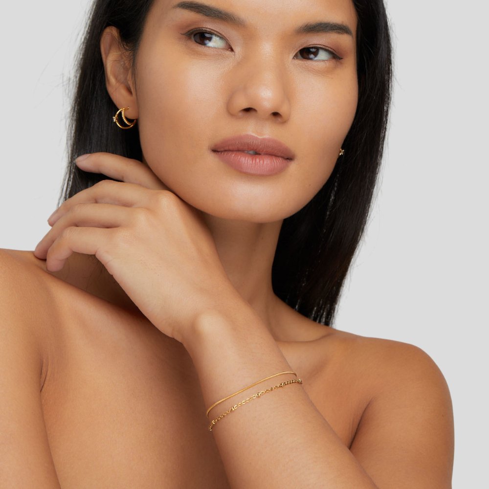 Pia Gold Multi-layer Bracelet