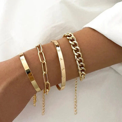 Elan Mercer Bracelet Collection | Gold