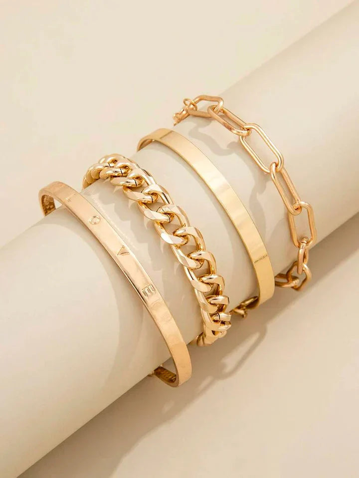 Elan Mercer Bracelet Collection | Gold