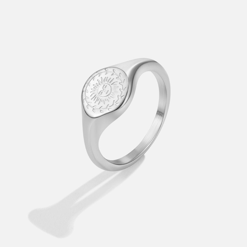 Silver ring for summer festival