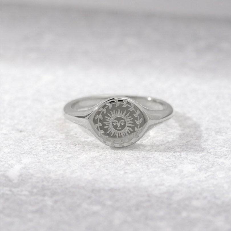 Silver ring for summer festival
