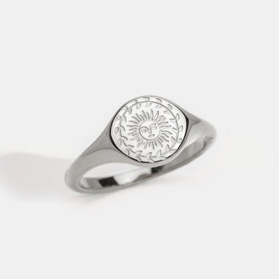 Silver ring for summer festival
