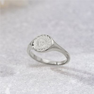Silver ring for summer festival