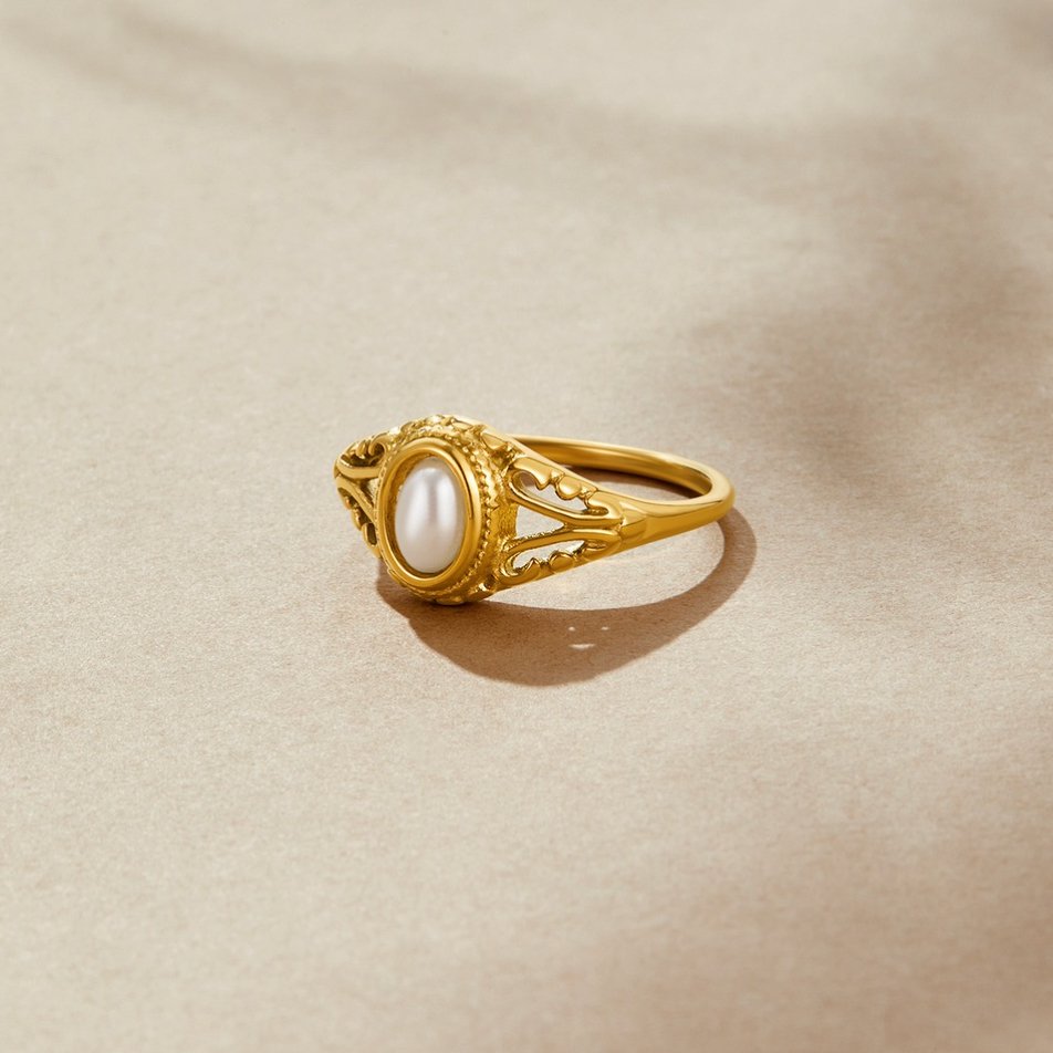 Antique Royal Pearl Ring